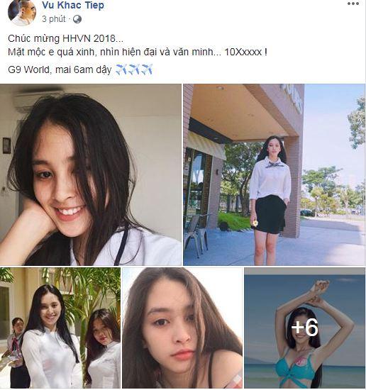 Hoa hậu Việt Nam 2018, sao Việt, Trần Tiểu Vy
