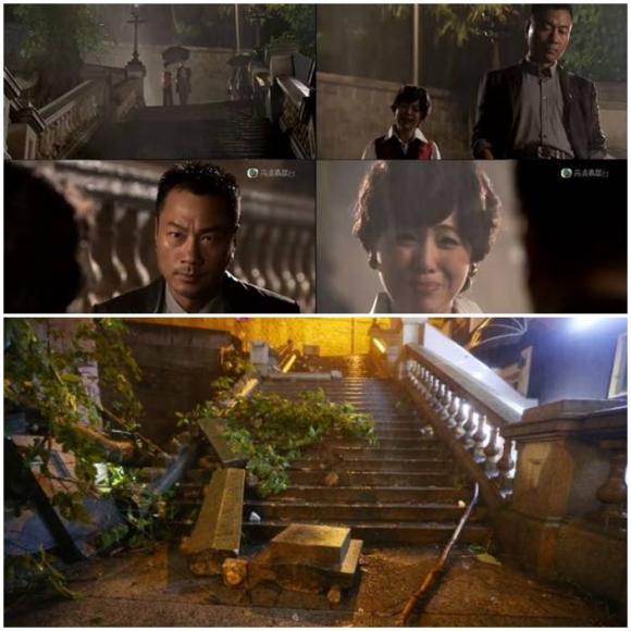bão mangkhut, phim tvb, phim hong kong, cầu thang 100 năm tuổi