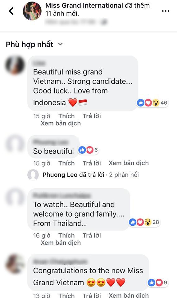 Á hậu Phương Nga, 'Miss Grand International 2018'