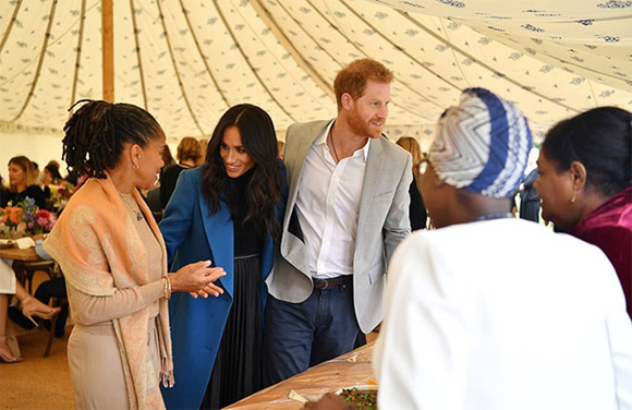 Meghan Markle, công nương Kate, mẹ của Meghan Markle