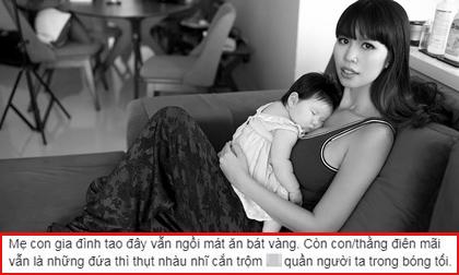 siêu mẫu hà anh, con gái siêu mẫu hà anh, sao Việt