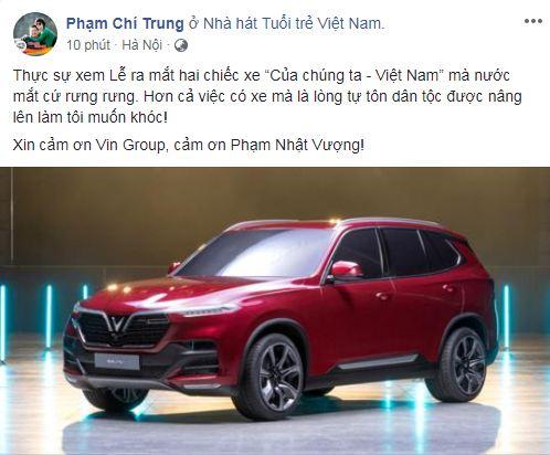 sao Việt, xe hơi Việt Nam,VinFast