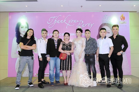 Á hậu Thanh Huyền, Hoa hậu sắc đẹp Việt Nam toàn cầu tại Thái Lan, sao việt