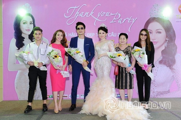 Á hậu Thanh Huyền, Hoa hậu sắc đẹp Việt Nam toàn cầu tại Thái Lan, sao việt