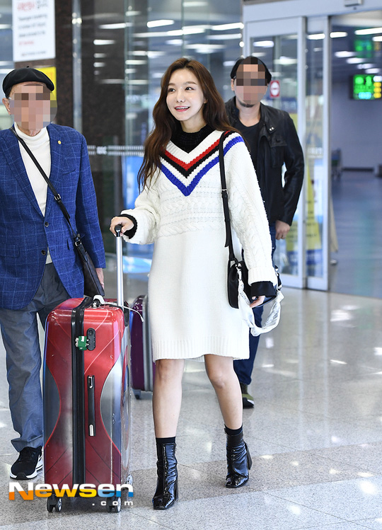 Seohyun, Sooyoung, thời trang sân bay sao hàn