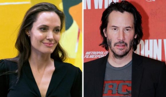 Angelina Jolie,Keanu Reeves,sao Hollywood,Brad Pitt