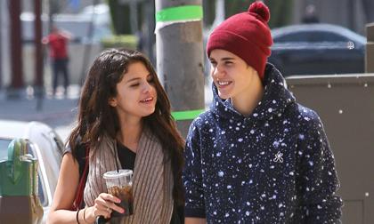 Justin Bieber,Selena Gomez,sao Hollywood