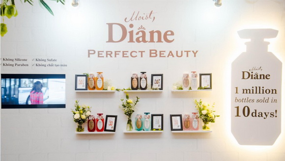 Moist Diane Perfect Beauty, Dầu gội tinh dầu free silicon