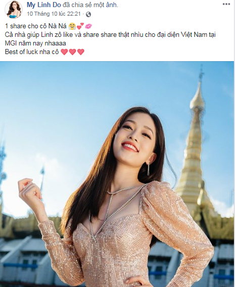 Á hậu phương nga,hoa hậu việt nam 2018,Miss Grand International 2018