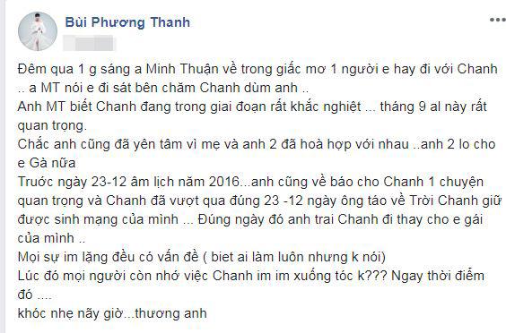 Phương Thanh, Minh Thuận, sao Việt
