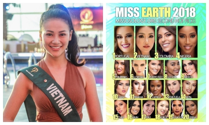 Người đẹp phương khánh,Miss Earth 2018,hoa hậu trái đất 2018