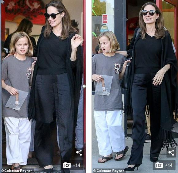 Angelina Jolie,Vivienne,Brad Pitt,sao Hollywood