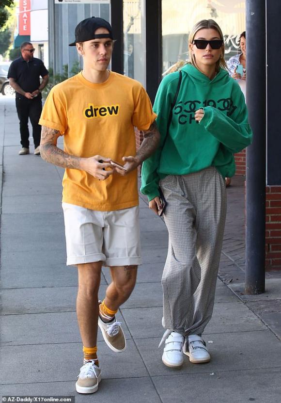 Justin Bieber,Hailey Baldwin,sao Hollywood