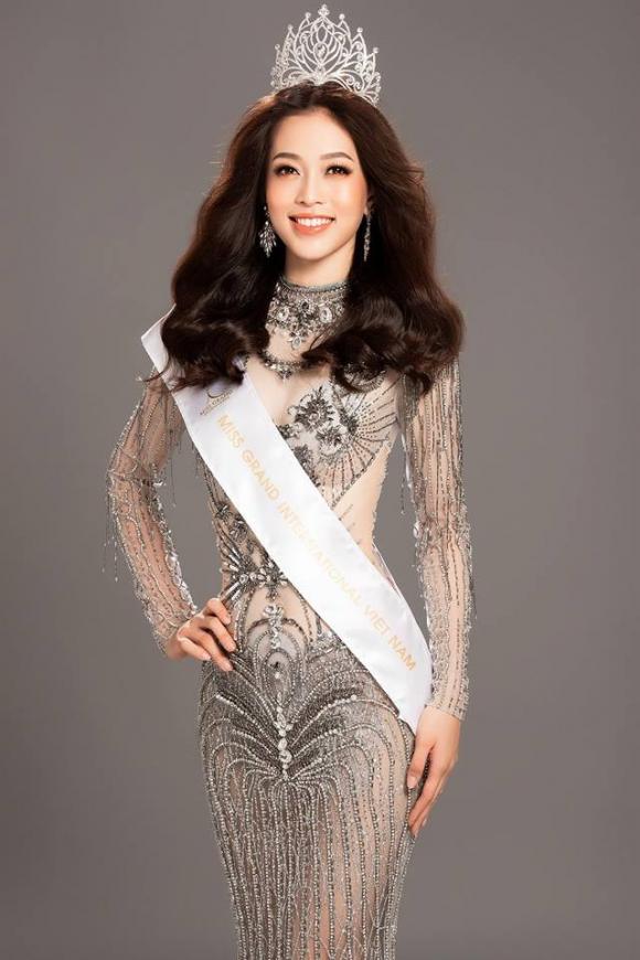 Á hậu phương nga,phương nga đẹp long lanh,Miss Grand International 2018