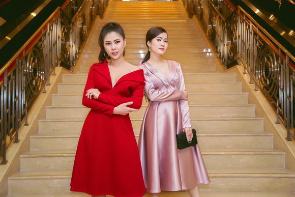 Á hậu Ngô Thu Phương, MC Quỳnh Chi, Sao Việt