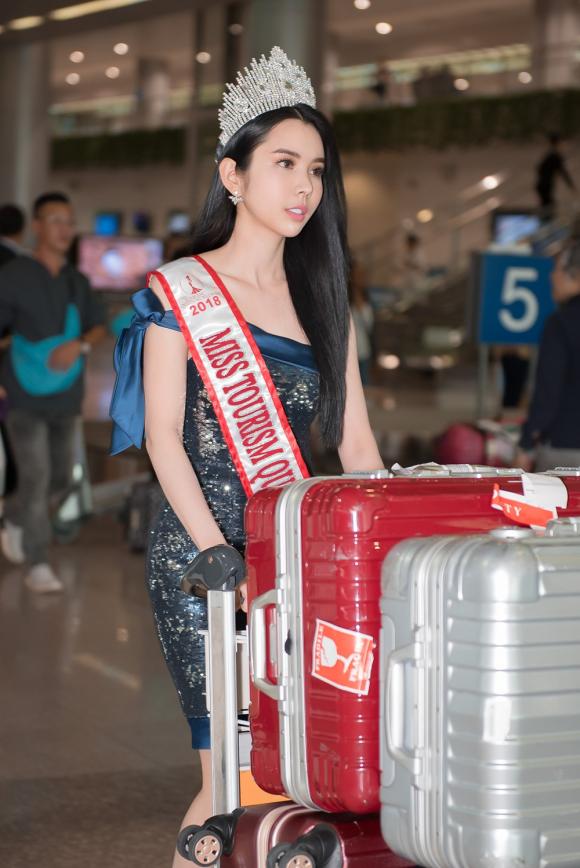 huỳnh vy,Miss Tourism Queen Worldwide 2018,Hoa hậu Du lịch thế giới 2018