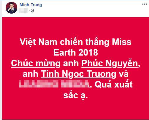 Nguyễn Phương Khánh, sao Việt, Hoa hậu Trái đất 2018