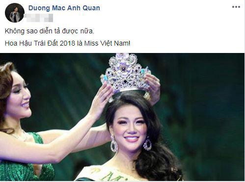 Nguyễn Phương Khánh, sao Việt, Hoa hậu Trái đất 2018
