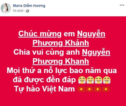 Nguyễn Phương Khánh, sao Việt, Hoa hậu Trái đất 2018