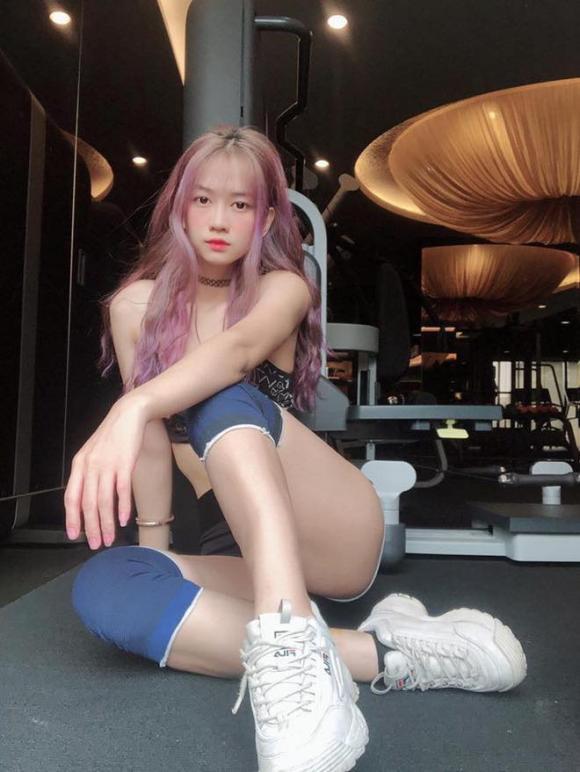 hotgirl tập gym, Lê xuân Anh, hotgirl phòng gym