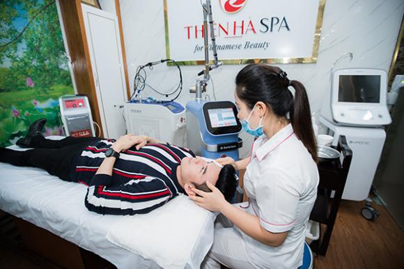 Đan trường,anh bo đan trường,đan trường đi làm đẹp