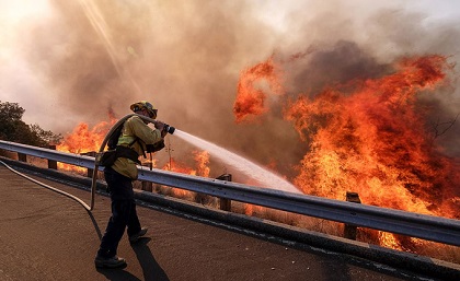 cháy rừng, cháy ở california, cháy lớn ở mỹ