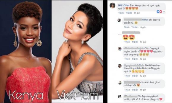  H-hen Niê , Miss Universe, tóc tém, Kenya - Wabaiya Kariuki