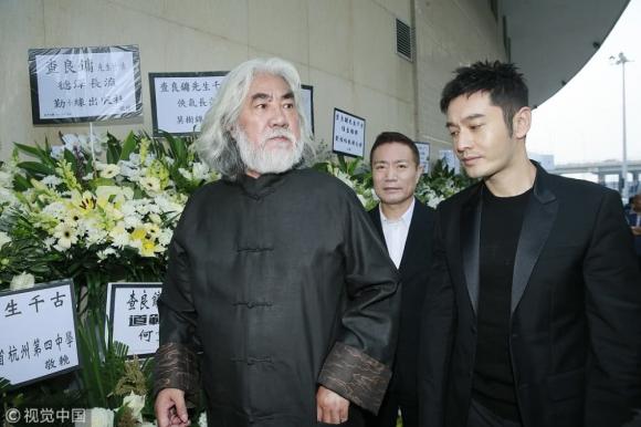Kim Dung,đám tang nhà văn Kim Dung,sao Hoa ngữ