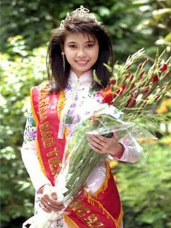 Hoa hậu hà kiều anh,hoa hậu việt nam 1992,sao việt