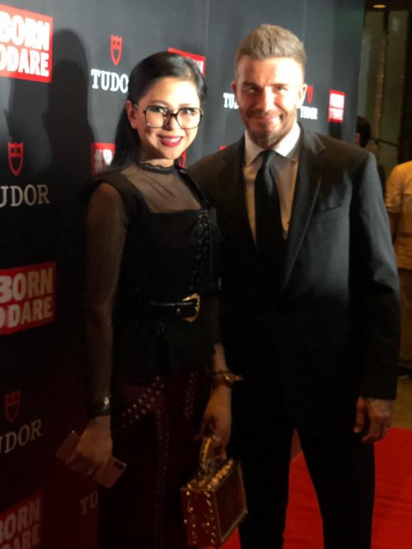 Thảo Tiên, David Beckham, sao Việt