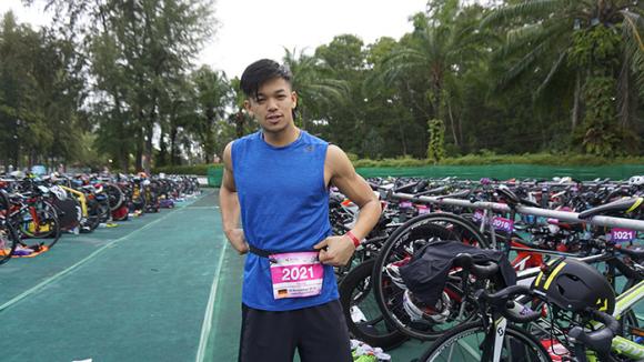 Trọng Hiếu, Laguna Phuket Triathlon, sao Việt
