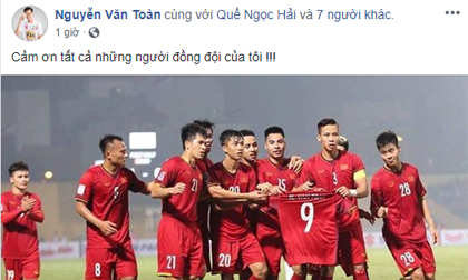 Văn Toàn chấn thương, Văn Toàn, Công Phượng, AFF Cup 2018, đội tuyển Việt Nam