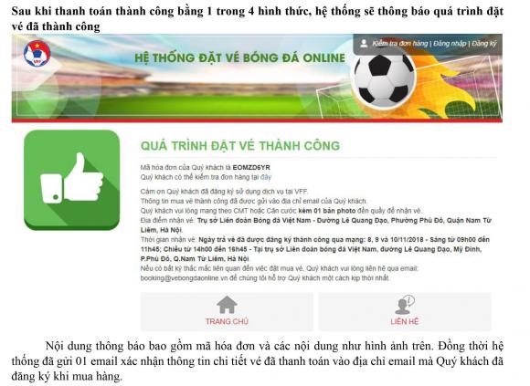 vé xem đt việt nam, vé xem bán kết aff cup 2018, đội tuyển việt nam, aff cup 2018