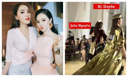 Không còn là 'chị em cây khế', Kỳ Duyên và Jolie Nguyễn phản ứng thế nào khi gặp lại nhau?