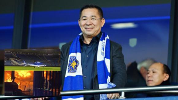 cố chủ tịch CLB Leicester City, Vichai Srivaddhanaprabha, tai nạn trực thăng, Leicester City