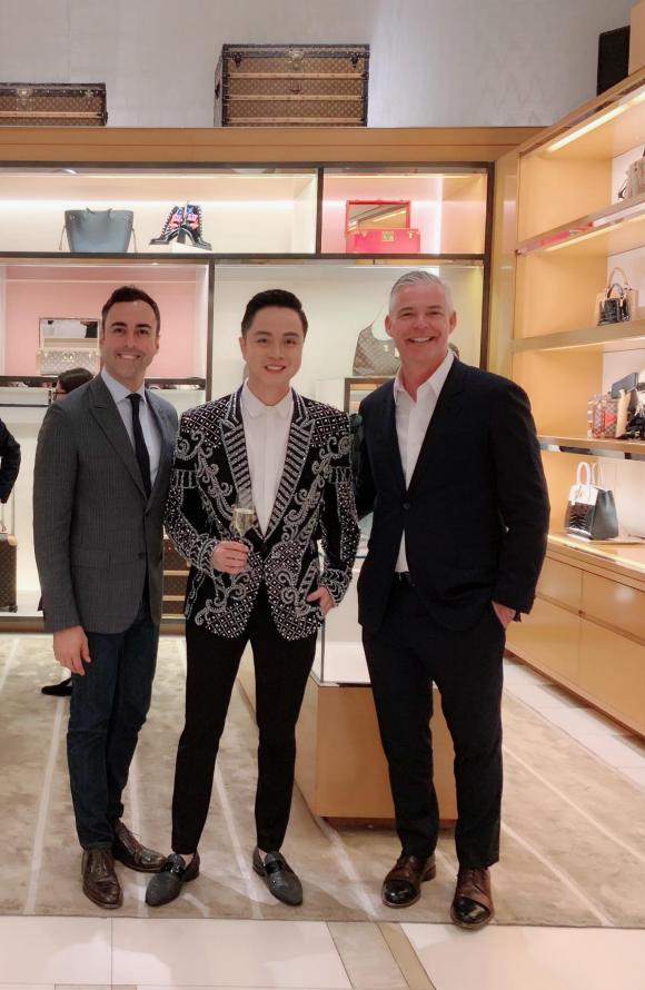 Nhật Tinh Anh,Louis Vuitton,Nhật Tinh Anh sang Mỹ