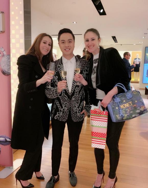Nhật Tinh Anh,Louis Vuitton,Nhật Tinh Anh sang Mỹ
