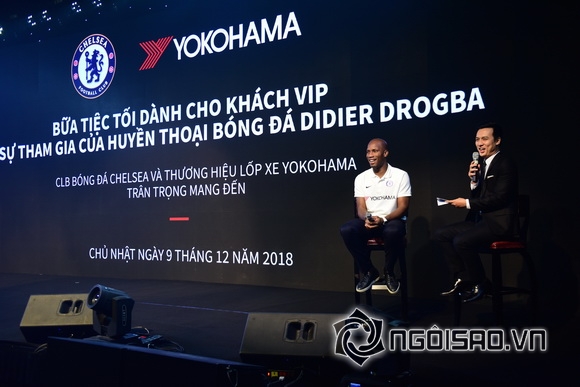 Didier Drogba, MC Thiên Vũ, Sao việt