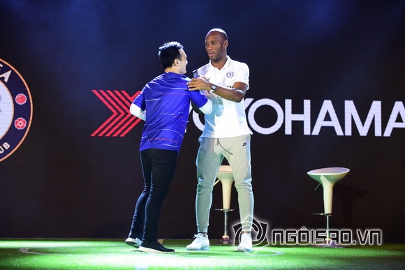 Didier Drogba, MC Thiên Vũ, Sao việt
