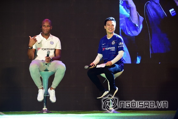 Didier Drogba, MC Thiên Vũ, Sao việt