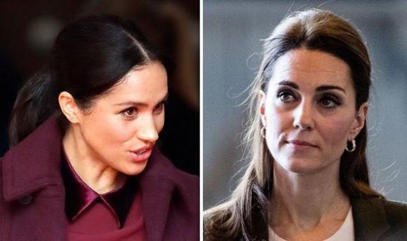 công nương kate middleton, công nương meghan markle, hoàng gia anh