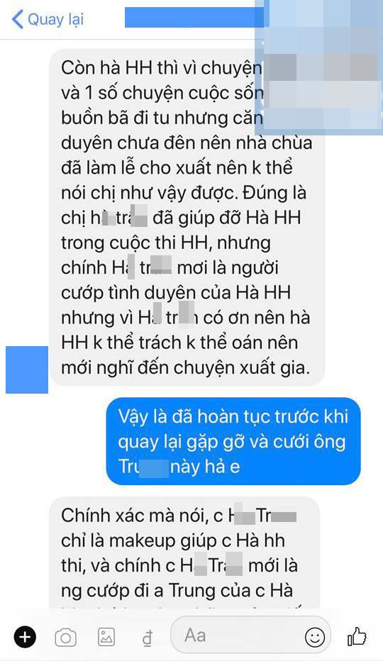 Nguyễn Thị Hà, thí sinh Hoa hậu Việt Nam, giật chồng