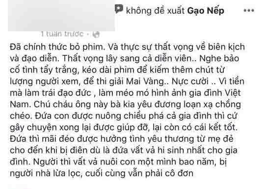 Gạo nếp gạo tẻ, Băng Di, phim Việt