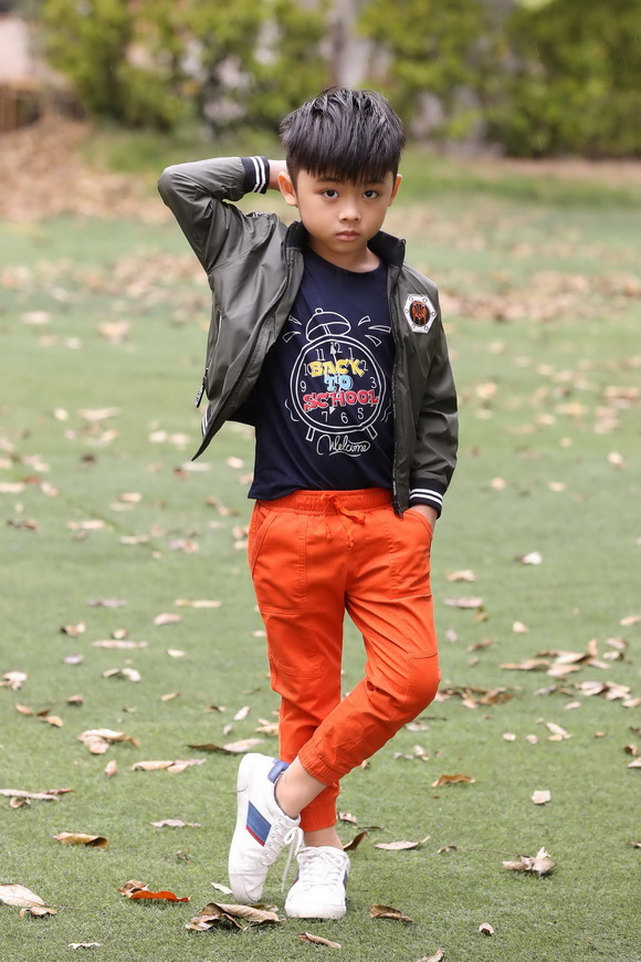 Hoàng Phong, Vietnam Junior Fashion Week, Mẫu nhí Hoàng Phong