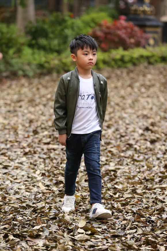 Hoàng Phong, Vietnam Junior Fashion Week, Mẫu nhí Hoàng Phong