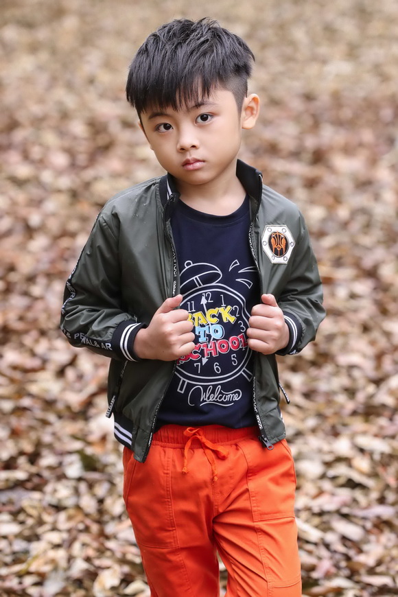 Hoàng Phong, Vietnam Junior Fashion Week, Mẫu nhí Hoàng Phong