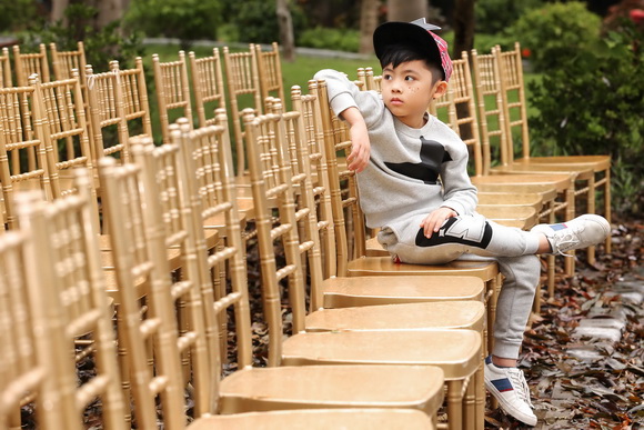 Hoàng Phong, Vietnam Junior Fashion Week, Mẫu nhí Hoàng Phong