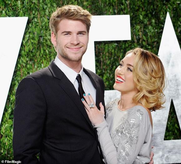 miley cyrus, liam hemsworth, sao hollywood