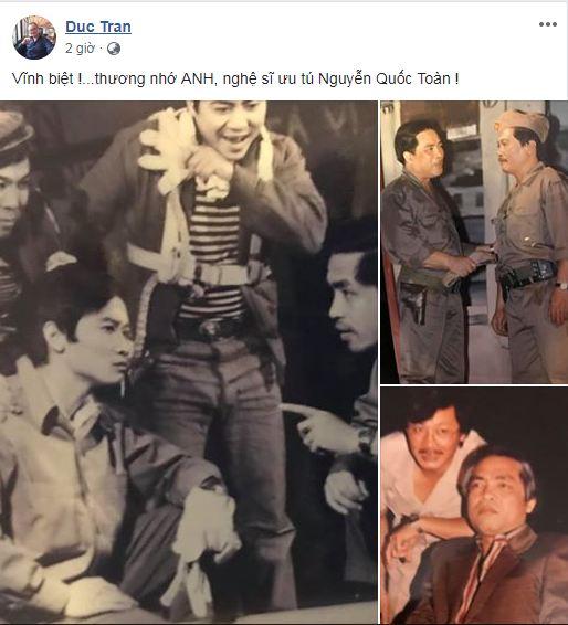 NSƯT Nguyễn Quốc Toàn, NSƯT Nguyễn Quốc Toàn qua đời, sao Việt