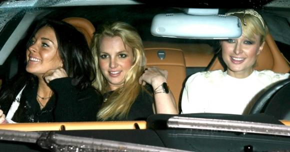 Britney Spears,Paris Hilton,Lindsay Lohan